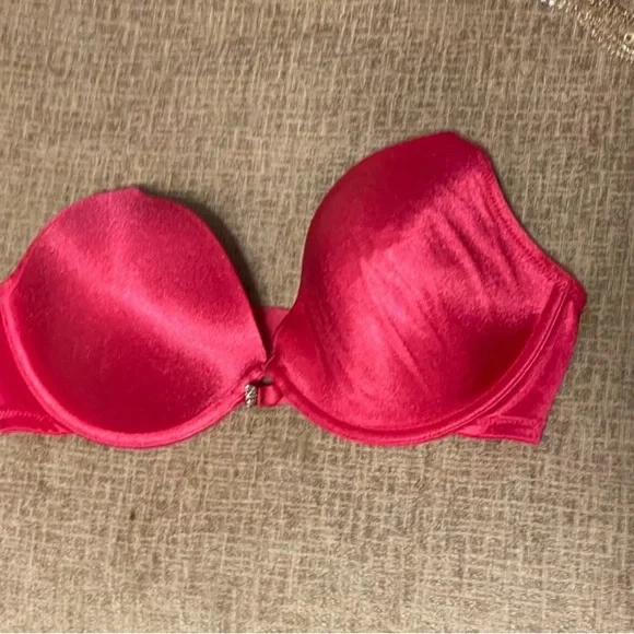 Victoria Secret Pretty Little Things Pink Lingerie Santa Set